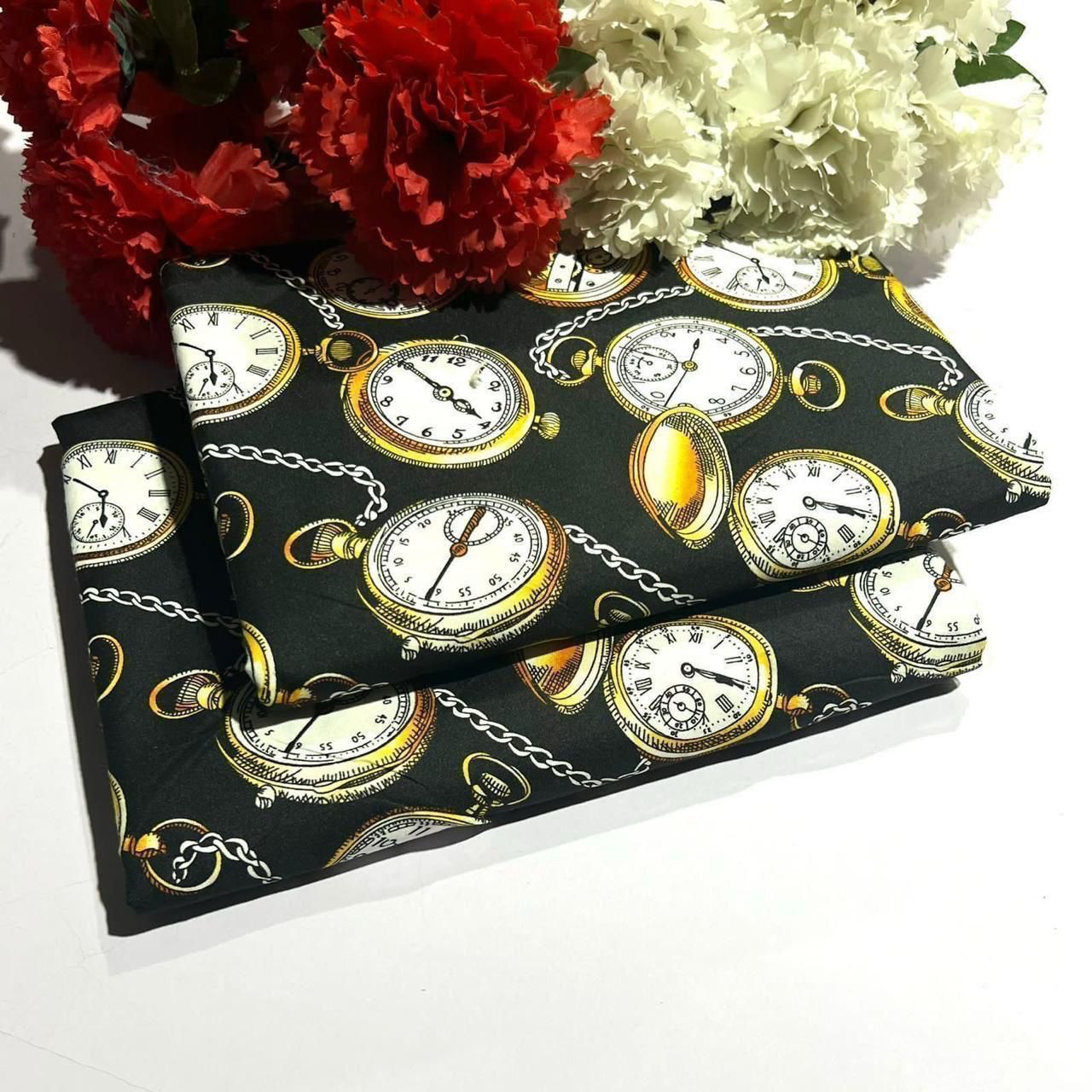 FLORAL COTTON 2PC D-008