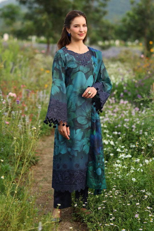 BAROQUE Digital Printed 3 Pc Unstitched