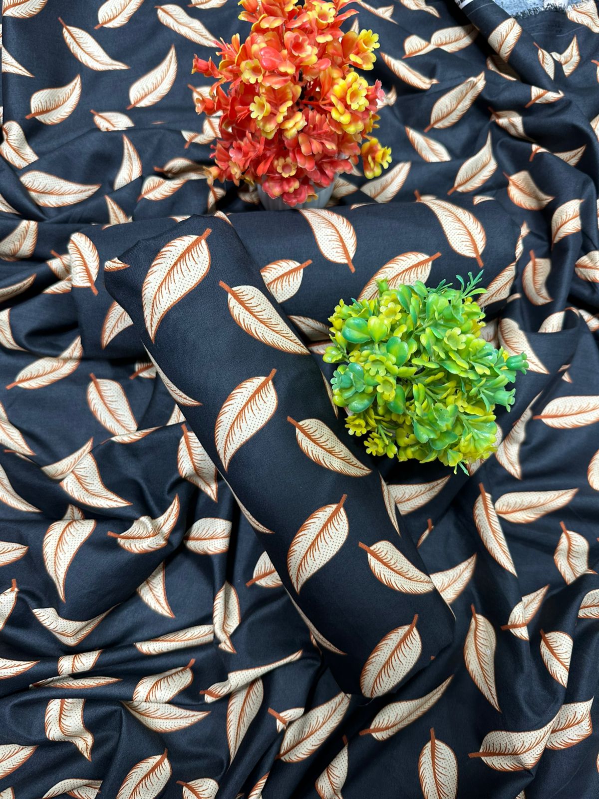 FLORAL COTTON 2PC D-086