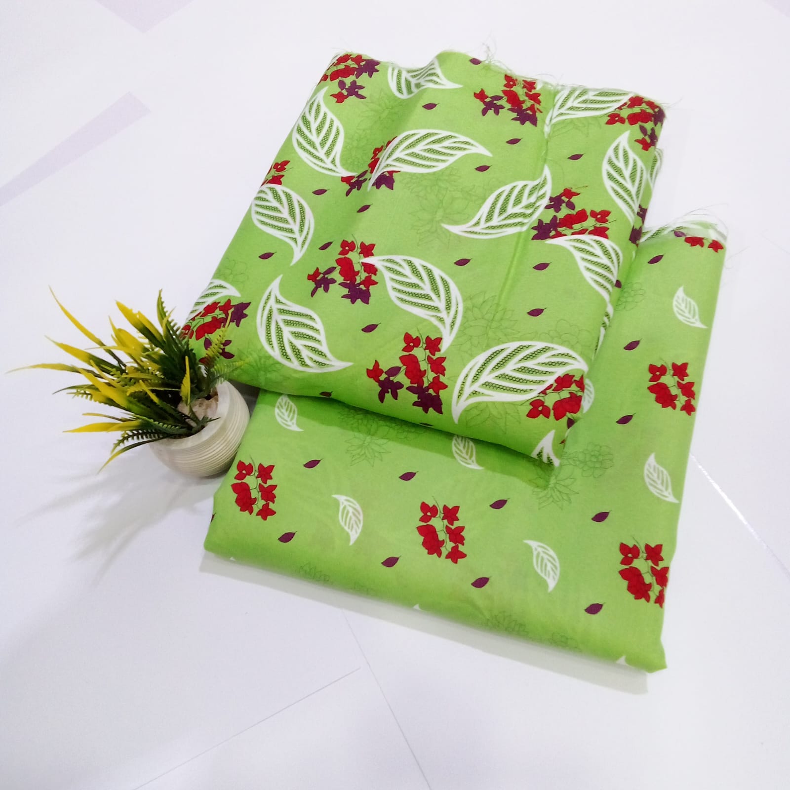 FLORAL COTTON 2PC D-084