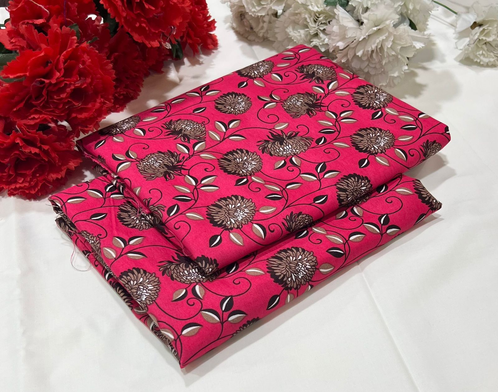 FLORAL COTTON 2PC D-065