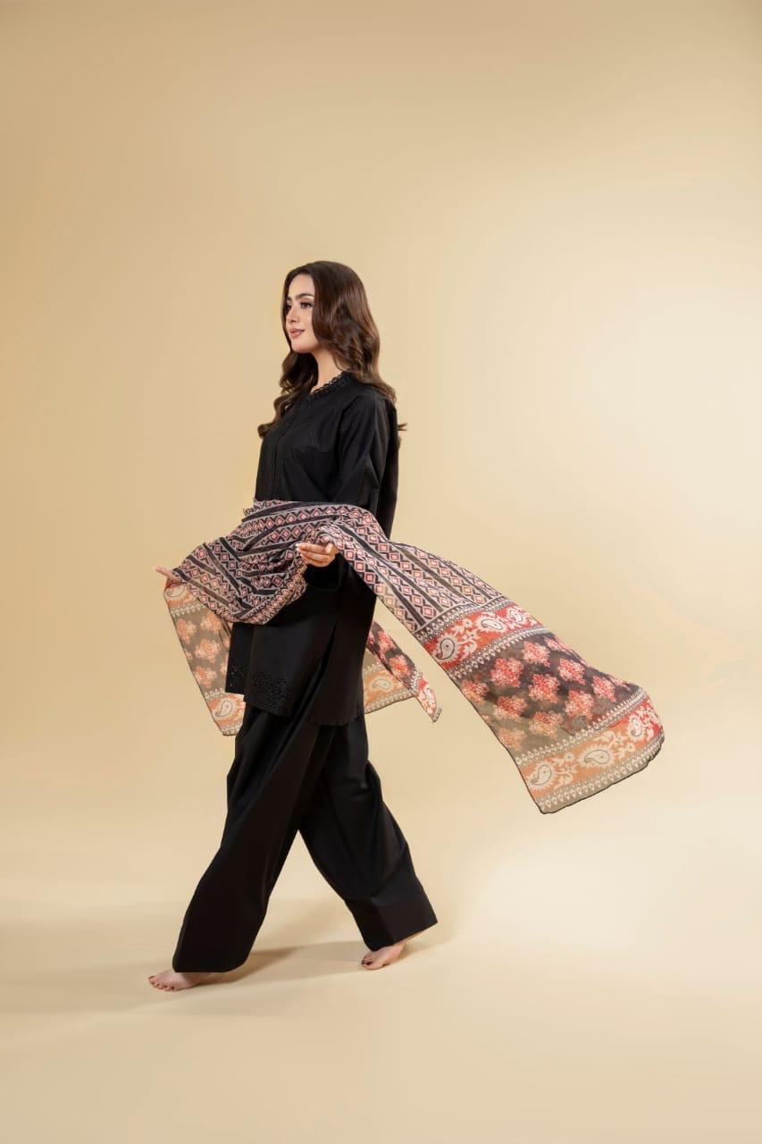 3PC EMBROIDERED SUIT DHANAK ZZ-017