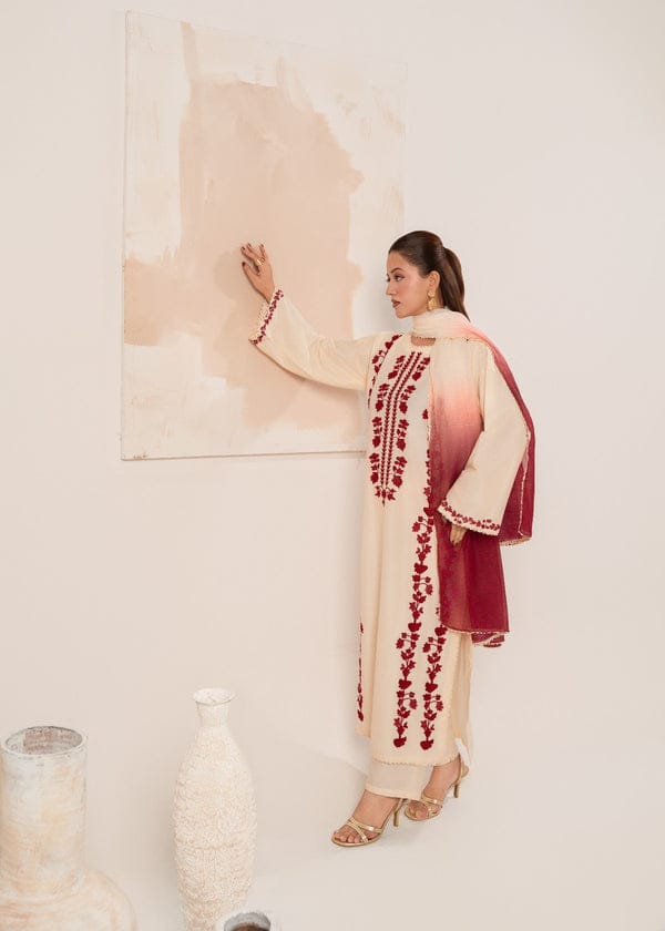 3PC EMBROIDERED SUIT DHANAK ZZ-006