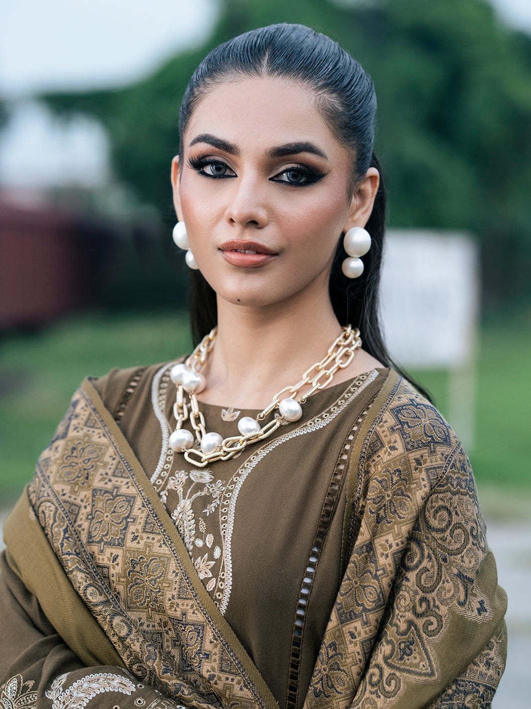 3PC EMBROIDERED SUIT DHANAK ZZ-004