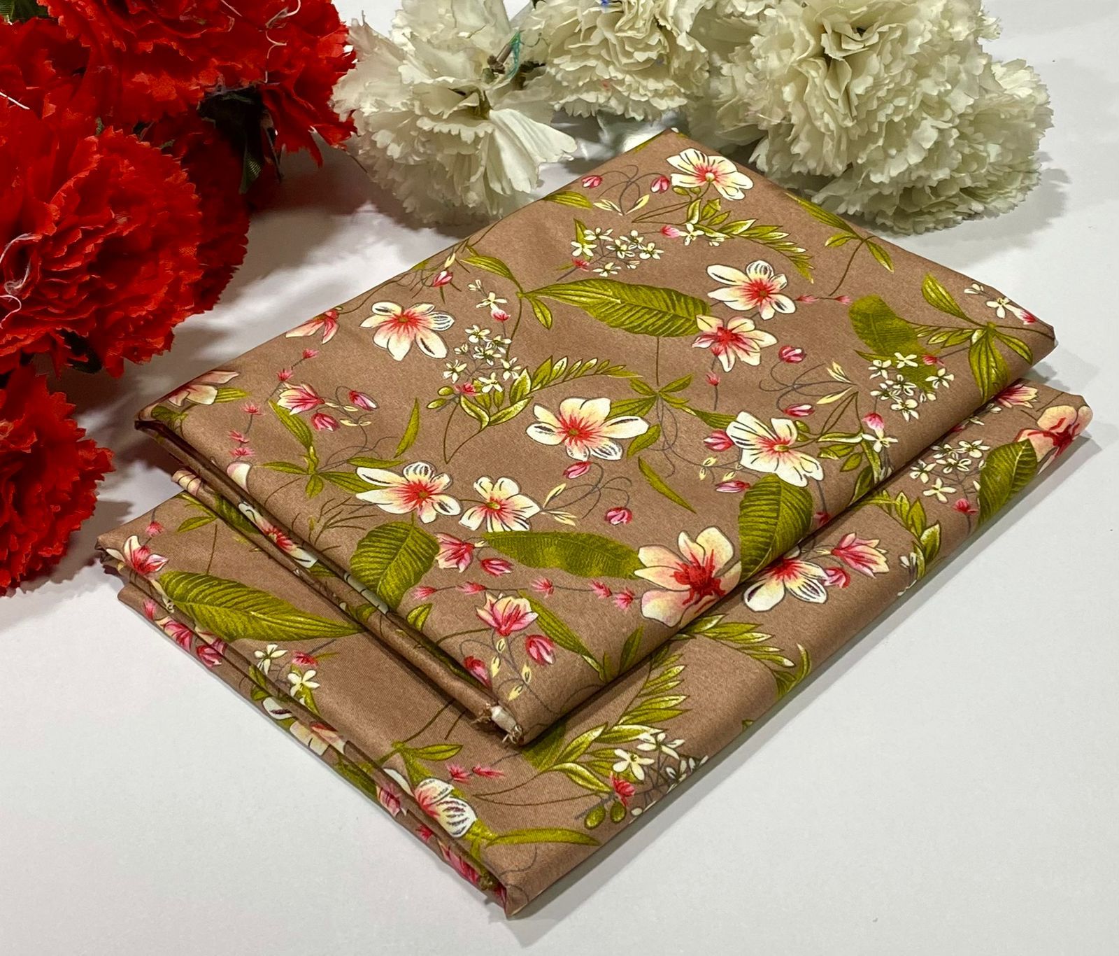 FLORAL COTTON 2PC D-069