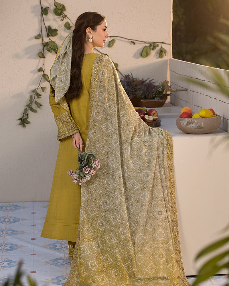 3PC EMBROIDERED SUIT DHANAK ZZ-012