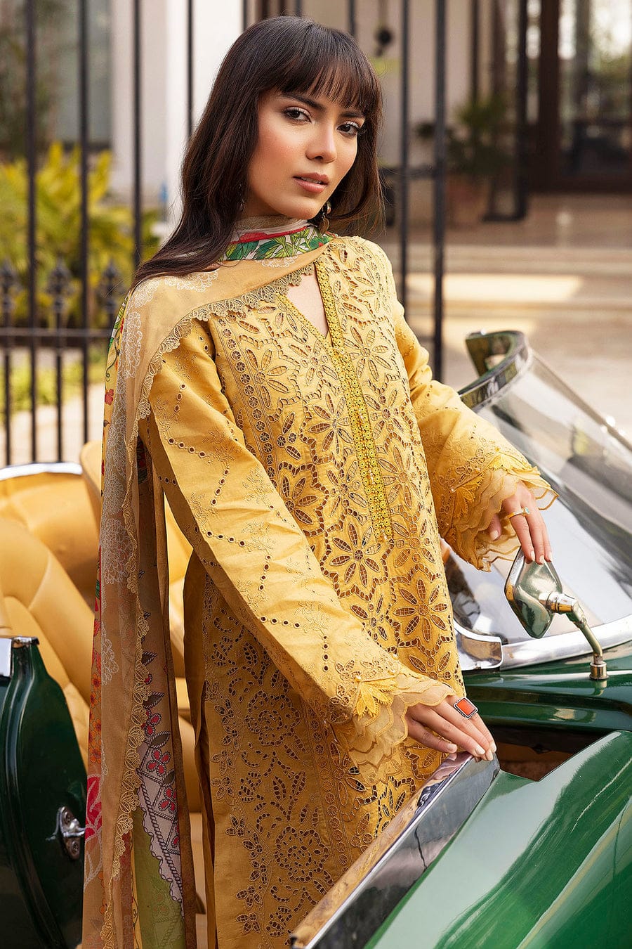 3PC EMBROIDERED SUIT DHANAK ZZ-005