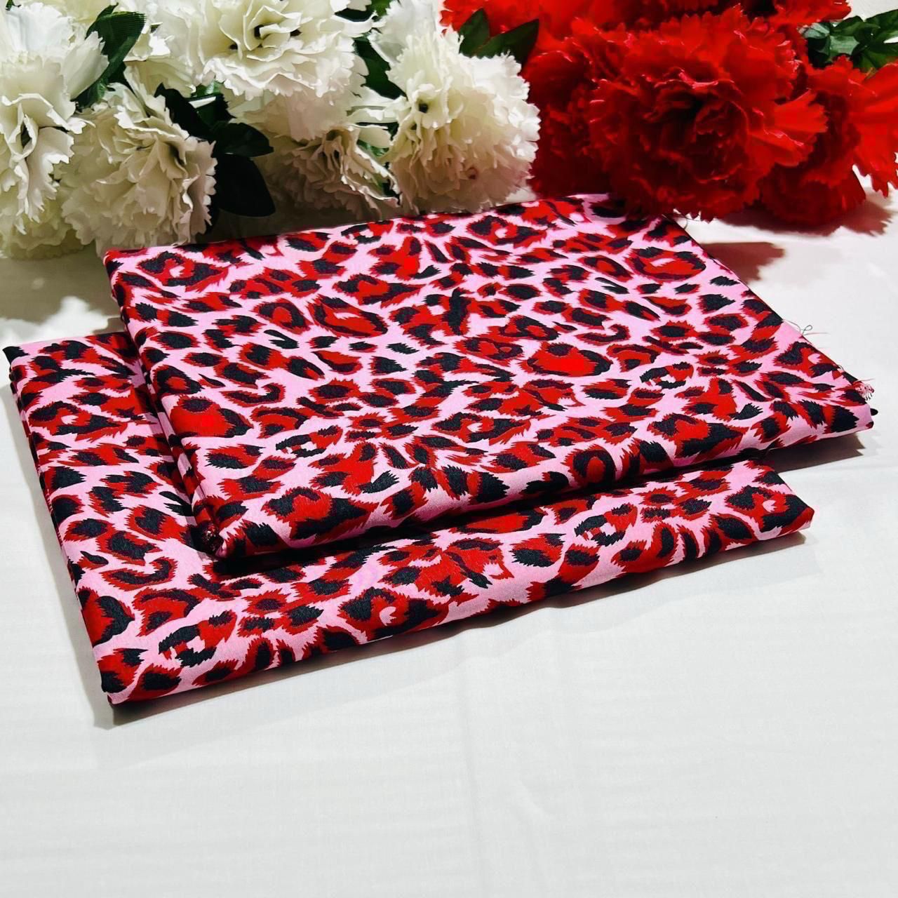 FLORAL COTTON 2PC D-020