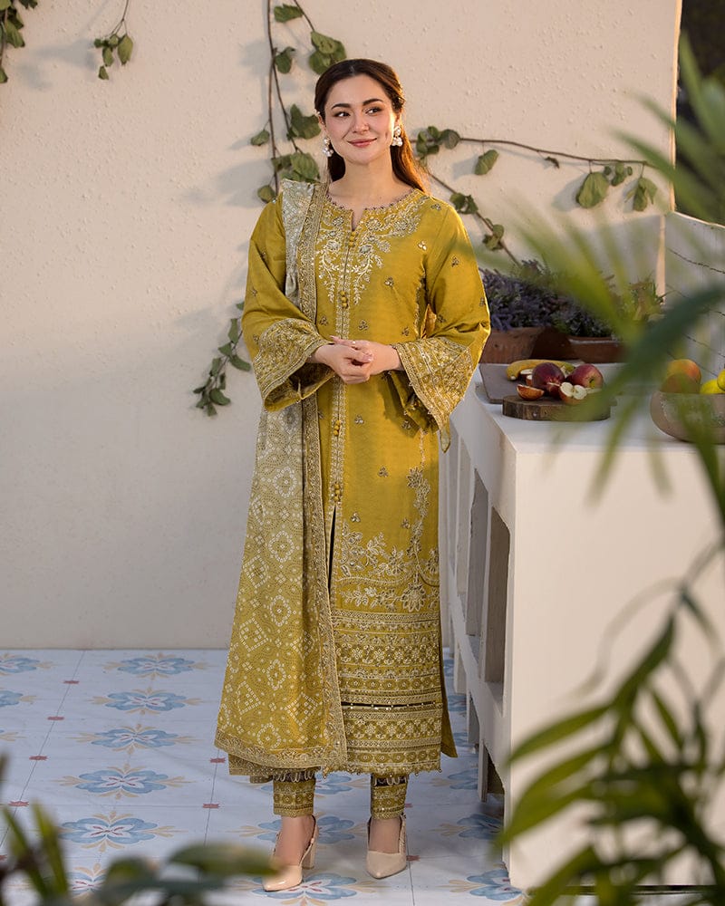 3PC EMBROIDERED SUIT DHANAK ZZ-012