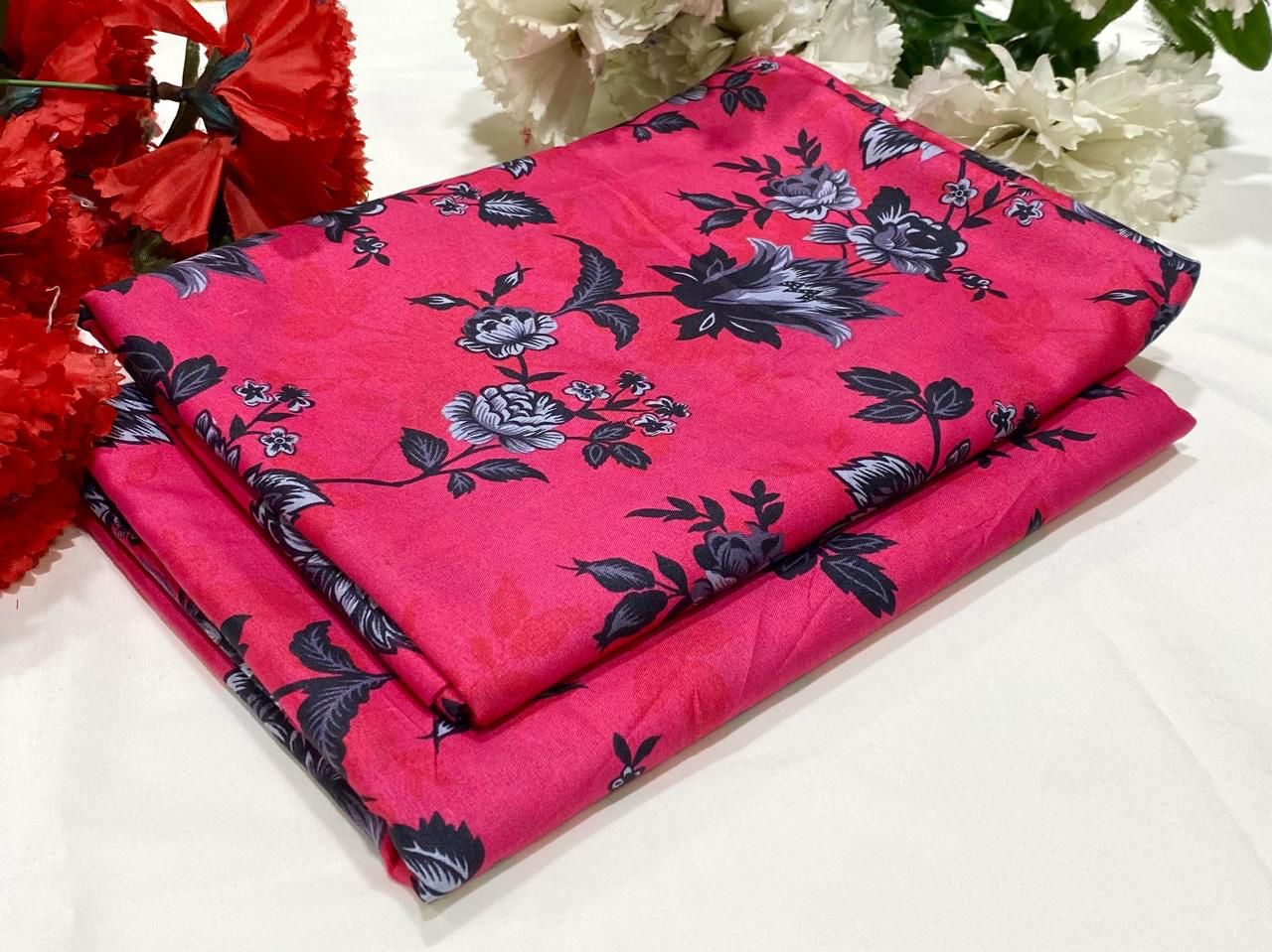 FLORAL COTTON 2PC D-029