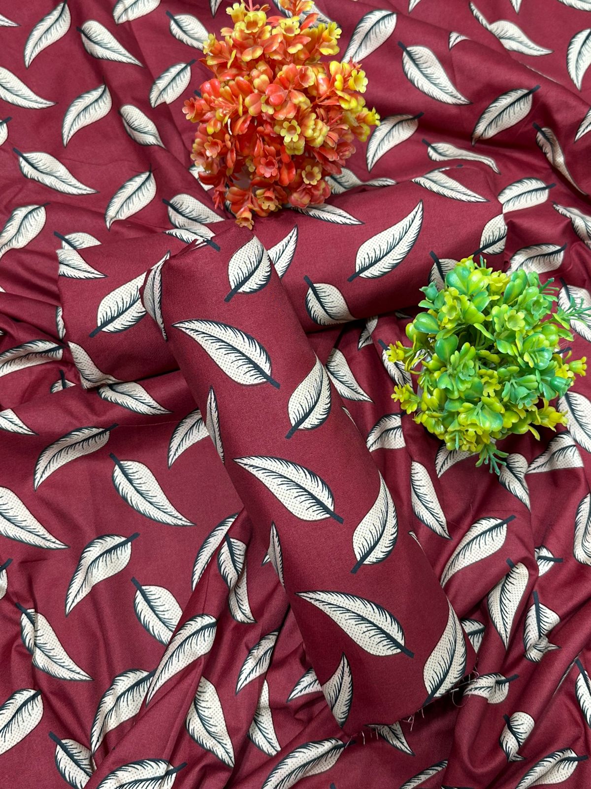 FLORAL COTTON 2PC D-085