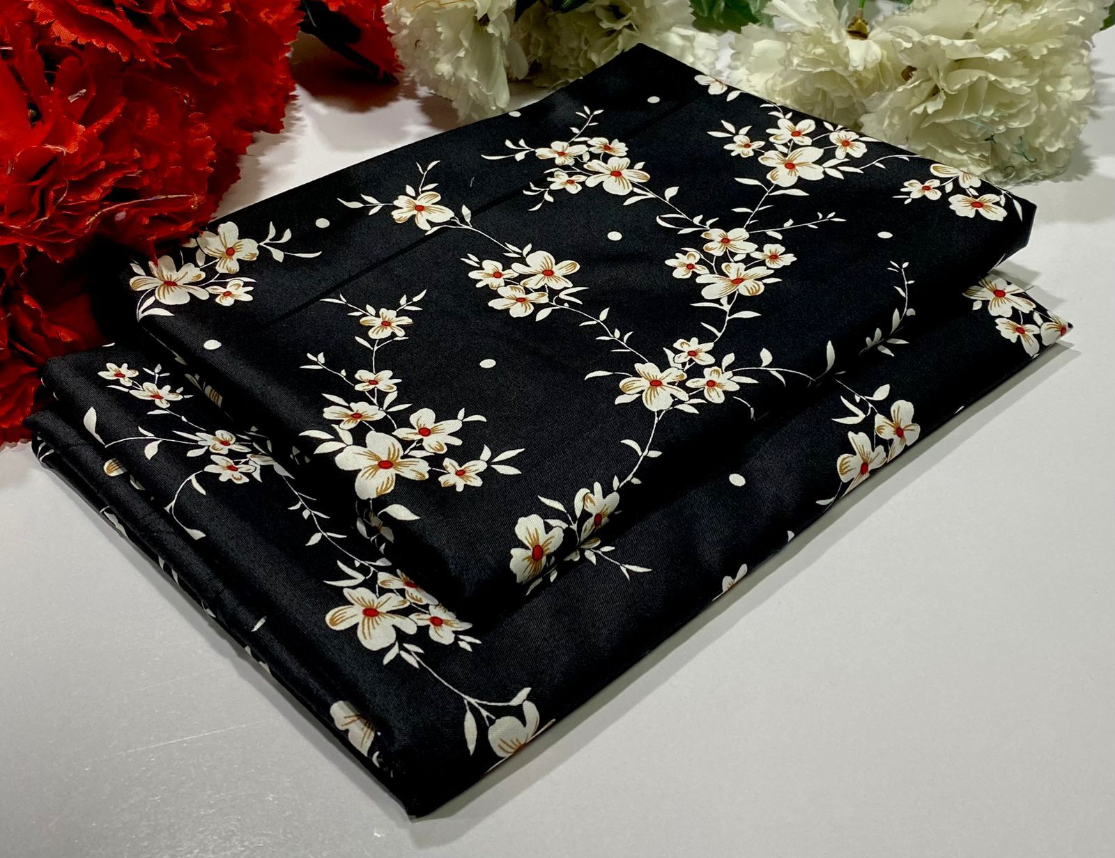 FLORAL COTTON 2PC D-072