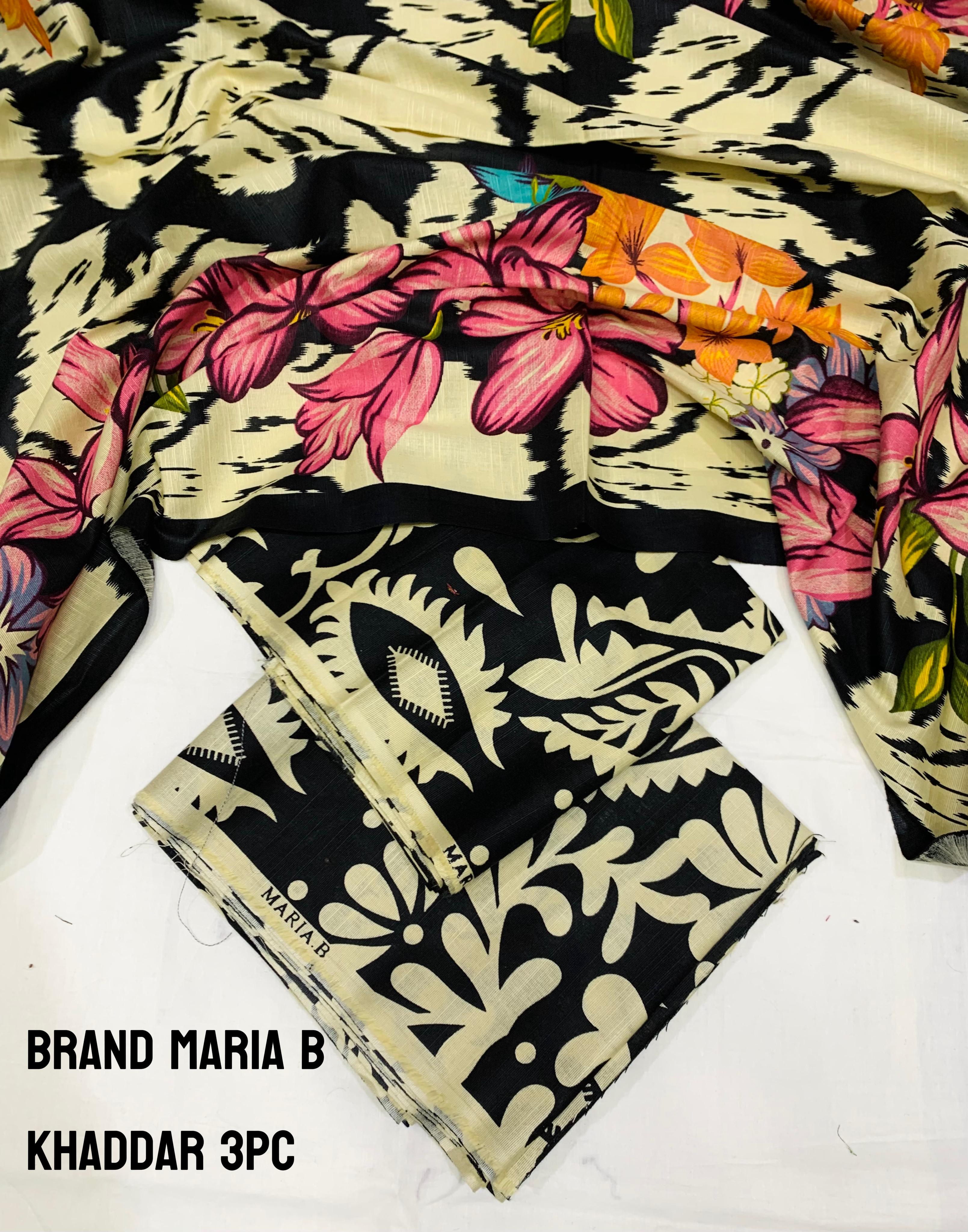 Digital Printed Khaddar 3pc Unstitched K-003