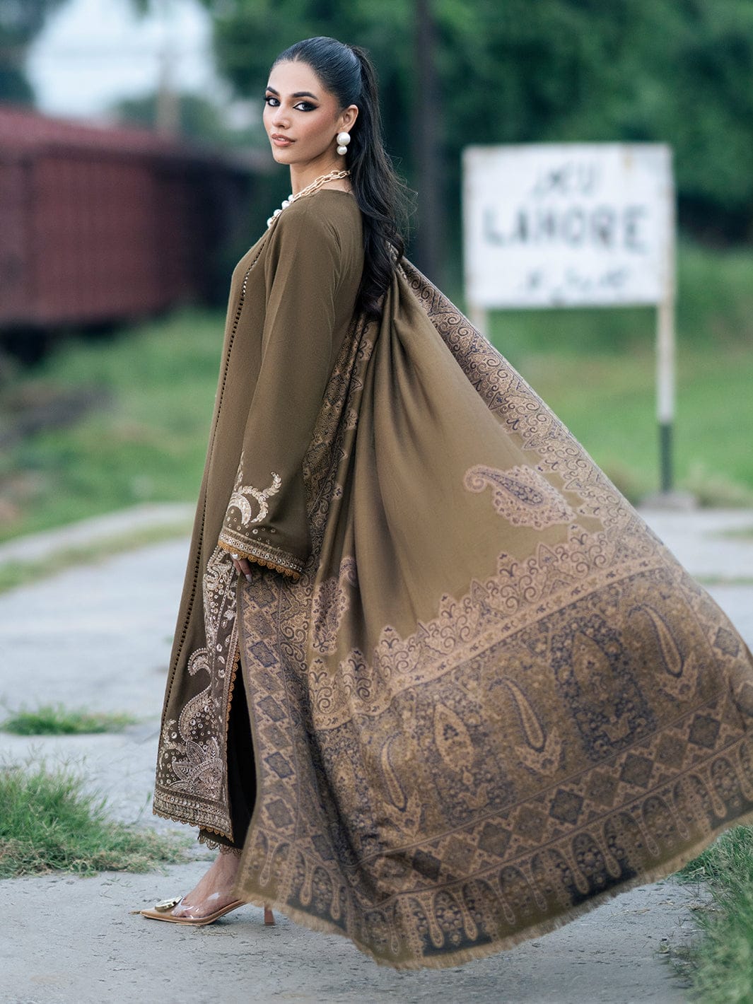 3PC EMBROIDERED SUIT DHANAK ZZ-004