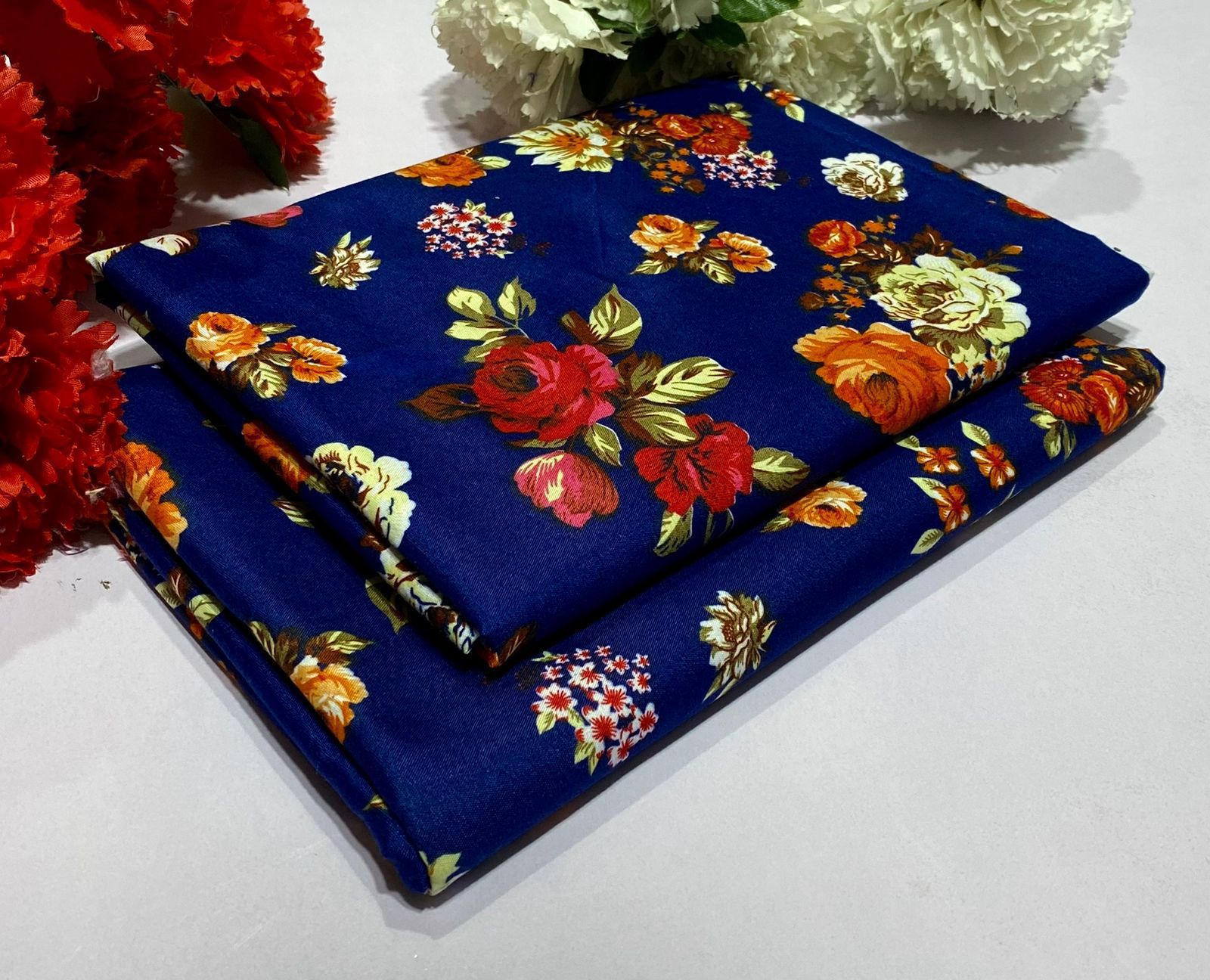 FLORAL COTTON 2PC D-059