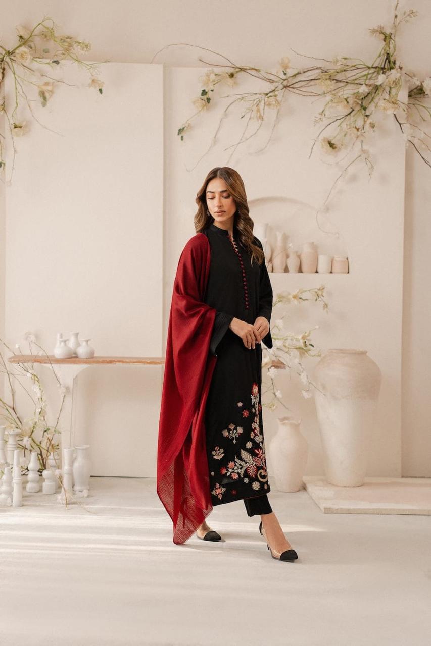 3PC EMBROIDERED SUIT DHANAK ZZ-021