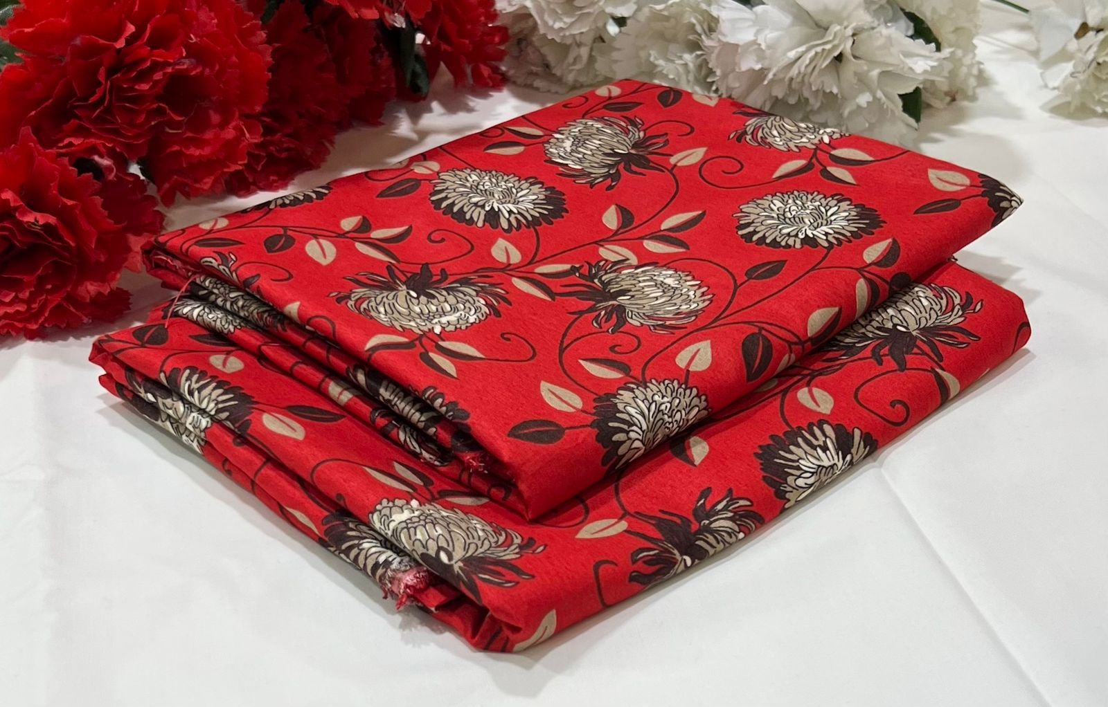 FLORAL COTTON 2PC D-063