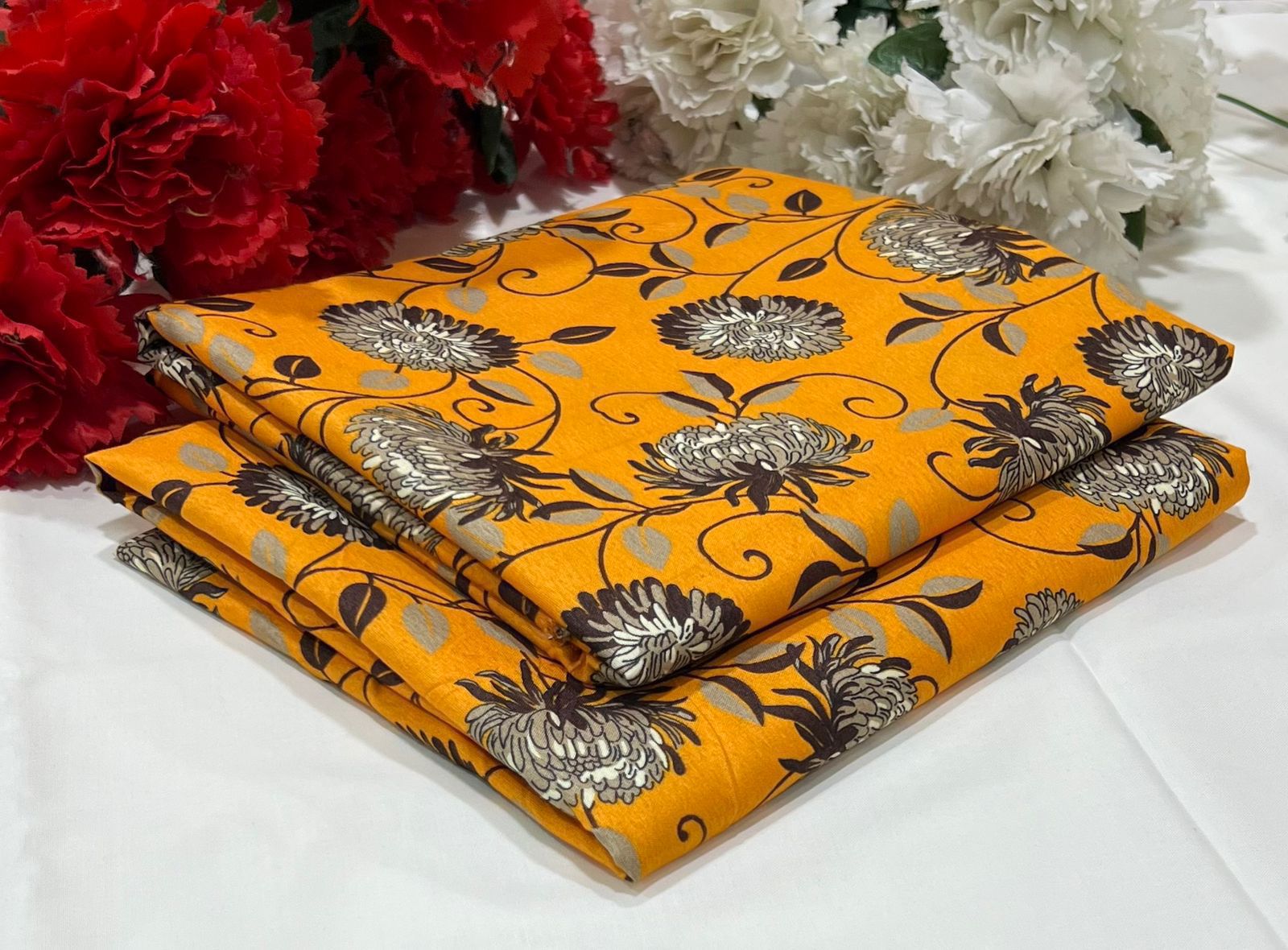 FLORAL COTTON 2PC D-062