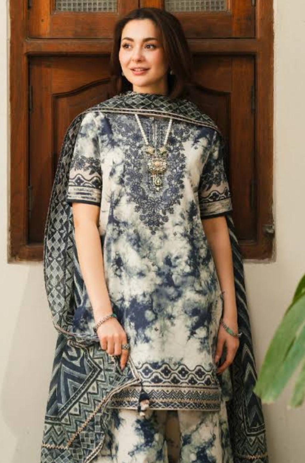 Digital Printed Khaddar 3pc Unstitched K-004